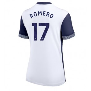 Tottenham Hotspur Cristian Romero #17 Dámské Domácí Dres 2024-25 Krátký Rukáv